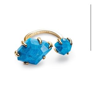 Kendra Scott Kayla Ring in Aqua Howlite